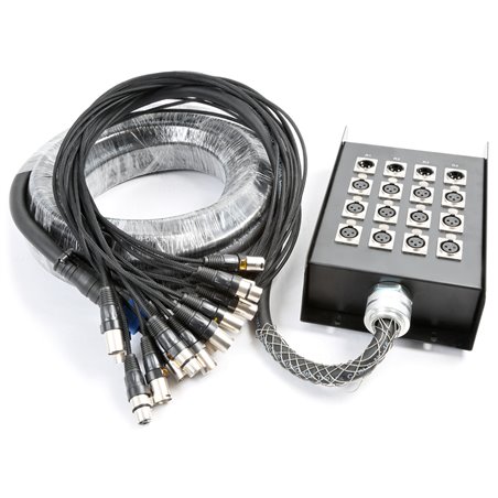 CX160 MANGUERA ESCENARIO 12-IN 4-OUT XLR 15 METROS