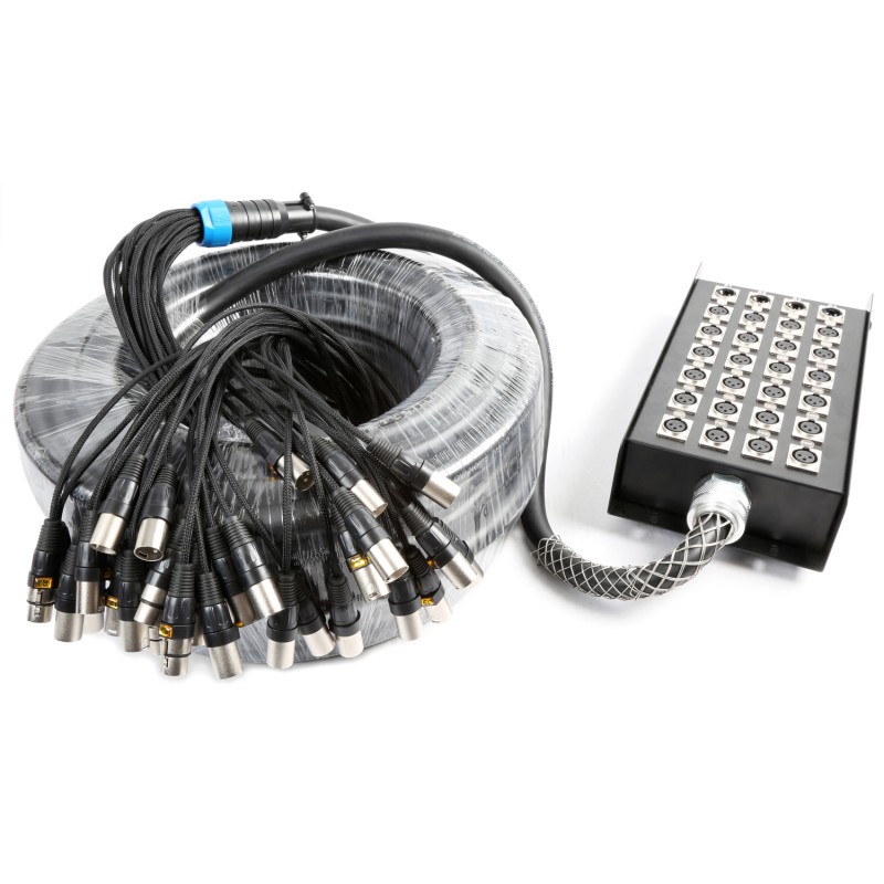 CX168 MANGUERA ESCENARIO 24-IN 4-OUT XLR 50 METROS