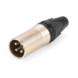 XLR 3P MACHO NEUTRIK® NC3MX