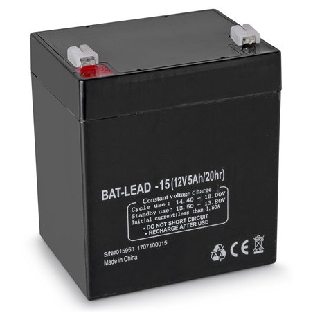 BATERIA RECARGABLE DE PLOMO 12V 5AH