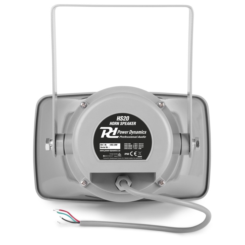 HS20 ALTAVOZ EXPONENCIAL BOCINA 20W 100V - IPX6