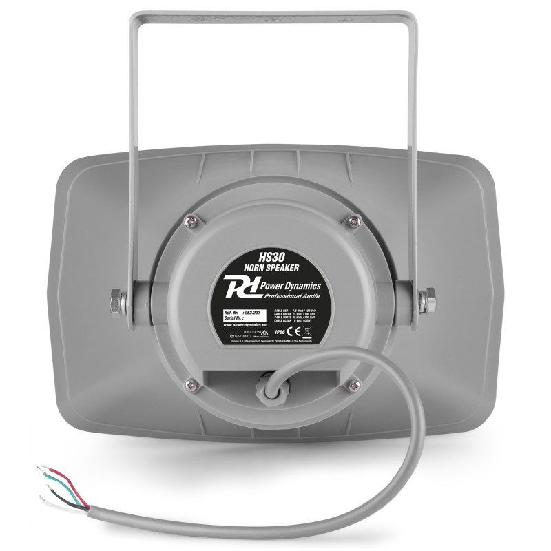 HS30 ALTAVOZ EXPONENCIAL BOCINA 30W 100V - IPX6