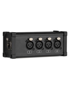 CX187 RJ45 TO 4X XLR3F SPLITTER BOX 2
