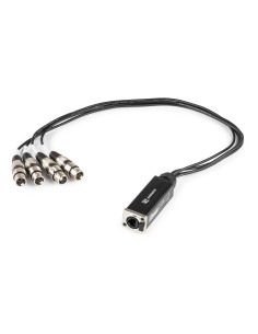 CX192 RJ45 TO 4XXLR3F CABLE SPLITTER 0.7M 2