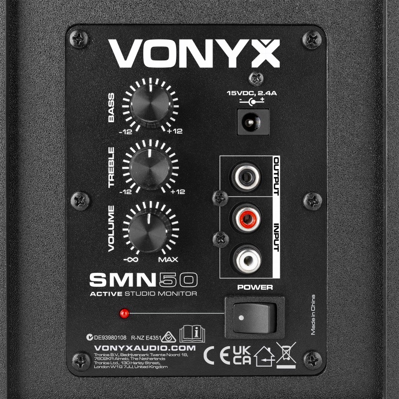 SMN50B MONITOR ESTUDIO ACTIVO 5" PAREJA