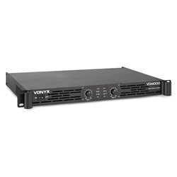 VDA1000 AMPLIFICADOR PA 1U 2X 500W
