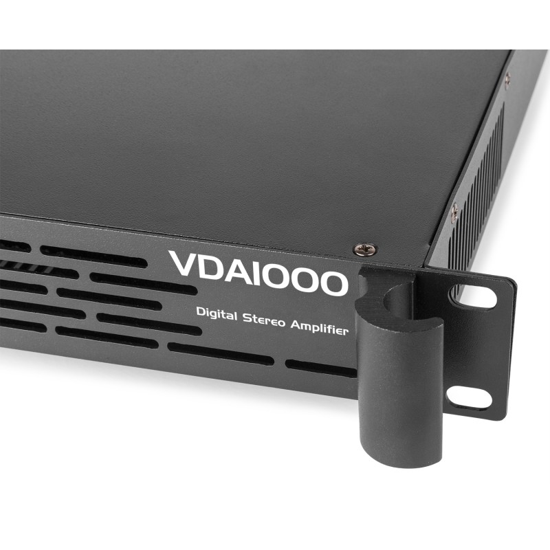 VDA1000 AMPLIFICADOR PA 1U 2X 500W