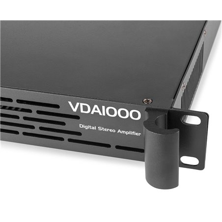 VDA1000 AMPLIFICADOR PA 1U 2X 500W
