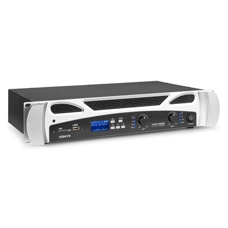 VPA1500 PA AMPLIFIER 2X 750W REPRODUCTOR MULTIMEDIA CON BT