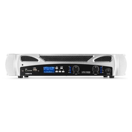 VPA1000 PA AMPLIFIER 2X 500W REPRODUCTOR MULTIMEDIA CON BT