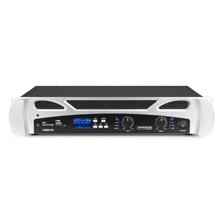 VPA600 PA AMPLIFIER 2X 300W REPRODUCTOR MULTIMEDIA CON BT