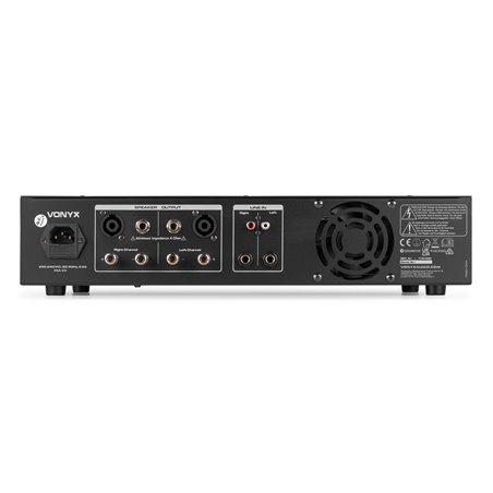 VPA600 PA AMPLIFIER 2X 300W REPRODUCTOR MULTIMEDIA CON BT