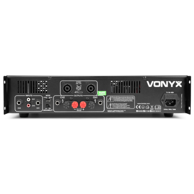 PA AMPLIFICADOR VXA-2000 II 2X 1000W