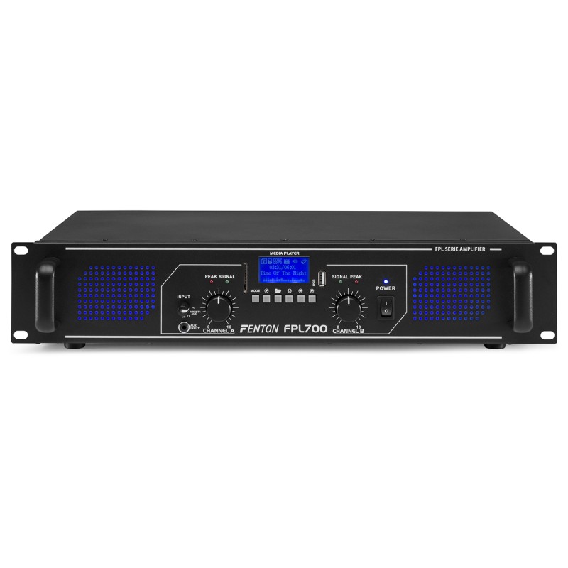 FPL700 AMPLIFICADOR DIGITAL LED AZULES + EQ