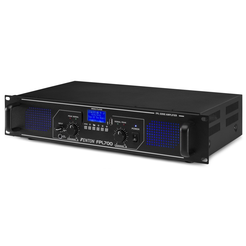 FPL700 AMPLIFICADOR DIGITAL LED AZULES + EQ