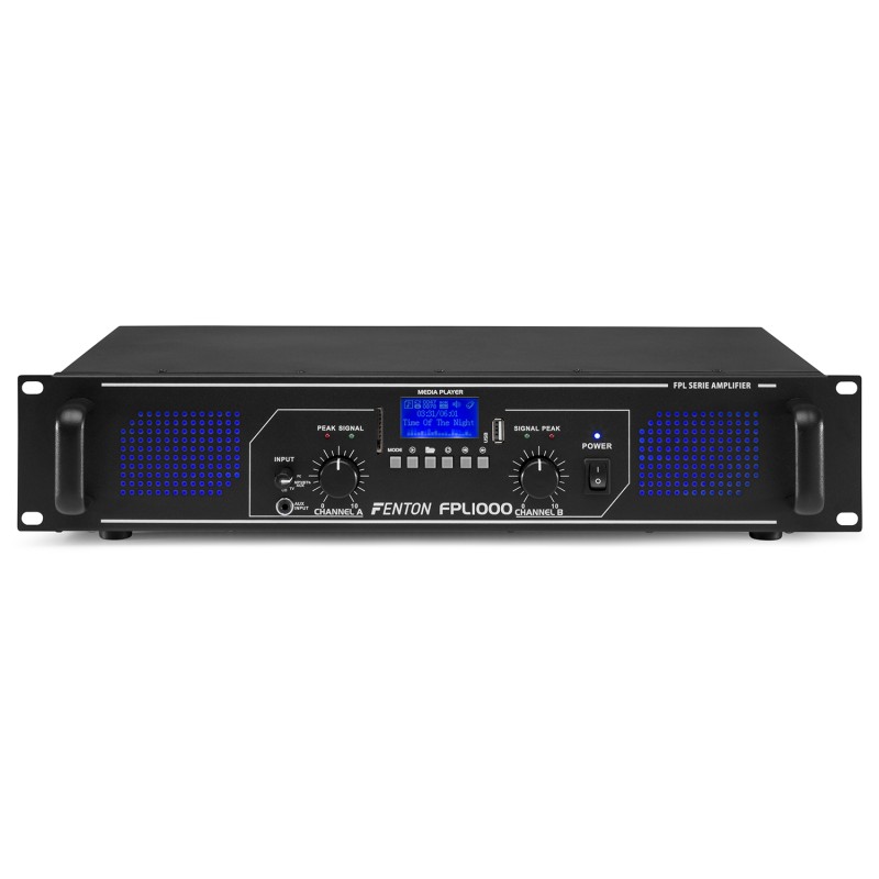 FPL1000 AMPLIFICADOR DIGITAL LED AZULES + EQ