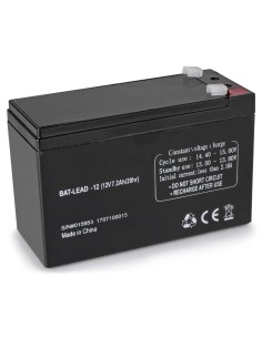 BATERIA RECARGABLE DE PLOMO 12V 7.2AH