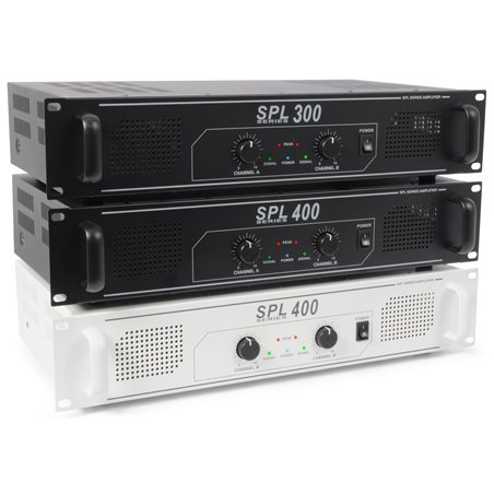 SPL400 AMPLIFICADOR 2X 200W NEGRO