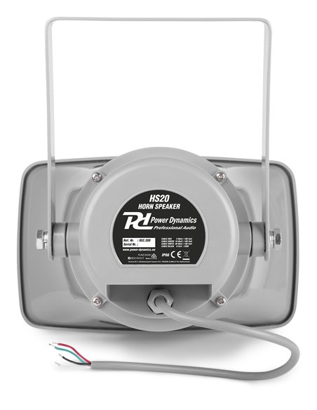 HS20 ALTAVOZ EXPONENCIAL BOCINA 20W 100V - IPX6