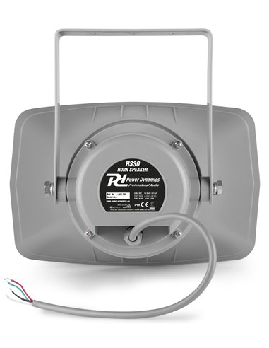 HS30 ALTAVOZ EXPONENCIAL BOCINA 30W 100V - IPX6