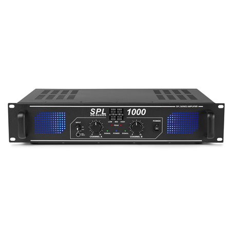 SKYTEC, AMPLIFICADOR 2X 500W CON ECUALIZADOR - SPL1000EQ