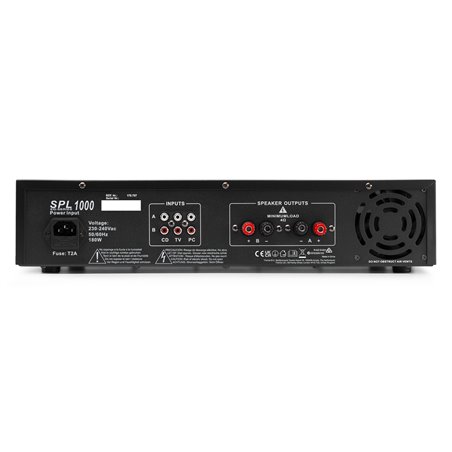 SKYTEC, AMPLIFICADOR 2X 500W CON ECUALIZADOR - SPL1000EQ