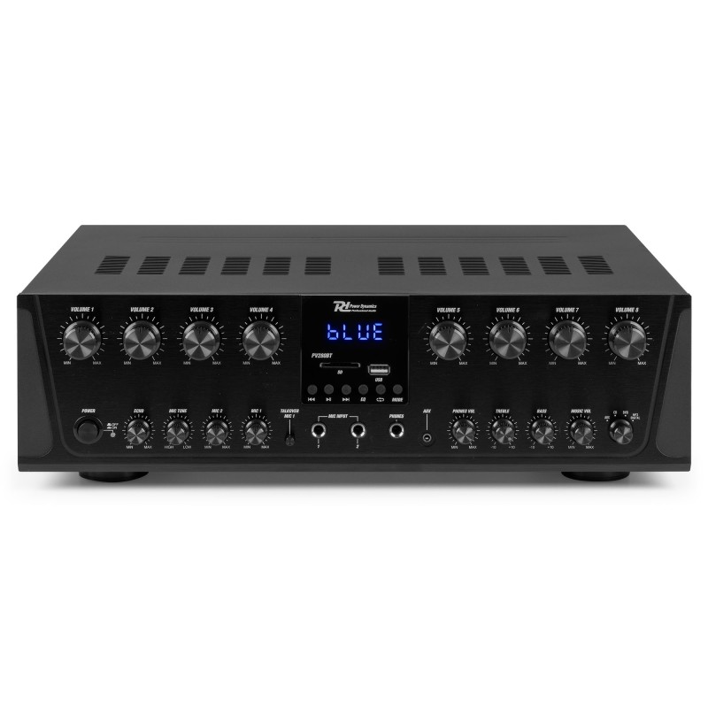 PV280BT AMPLIFICADOR DE AUDIO DE 8 ZONAS 800W