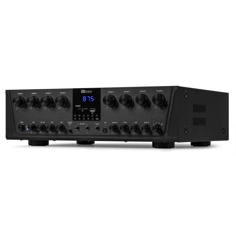 PV280BT AMPLIFICADOR DE AUDIO DE 8 ZONAS 800W