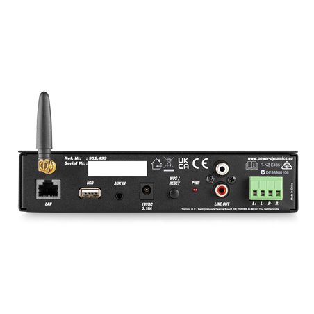 WT240A AMPLIFICADOR ESTÉREO WIFI