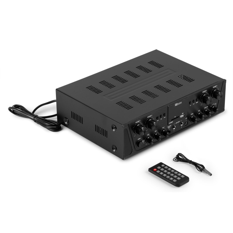 PV240BT AMPLIFICADOR DE AUDIO DE 4 ZONAS 400W