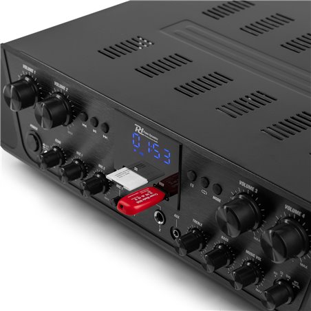 PV240BT AMPLIFICADOR DE AUDIO DE 4 ZONAS 400W