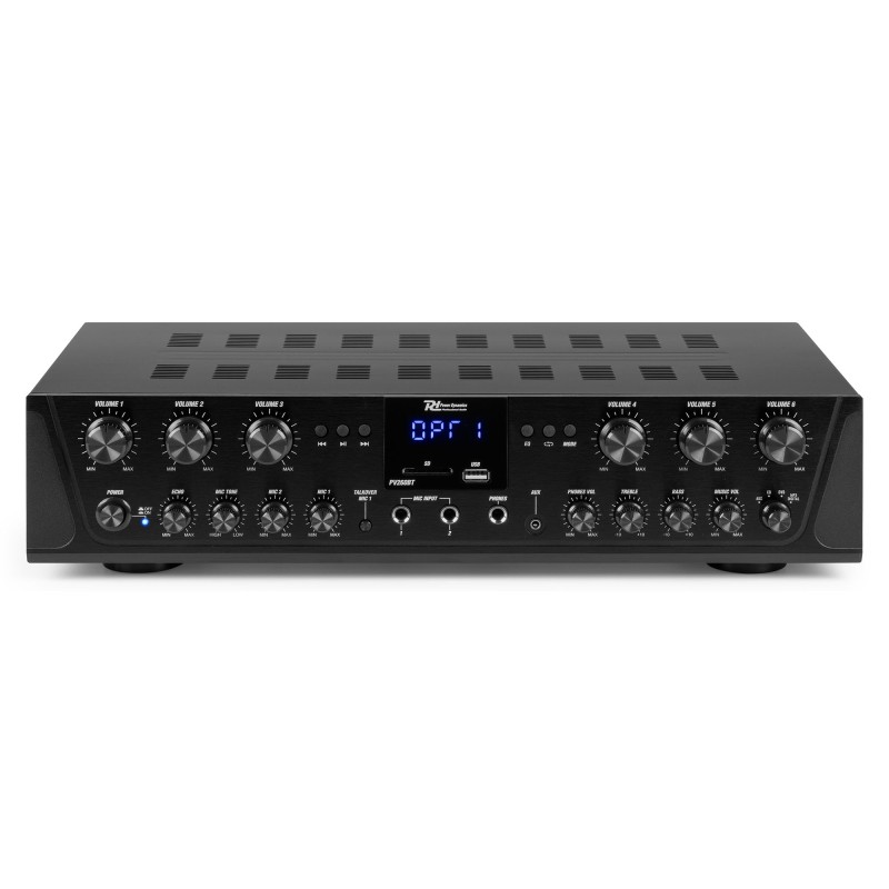 PV260BT AMPLIFICADOR DE AUDIO DE 6 ZONAS 600W