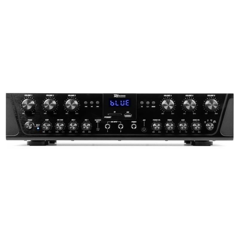 PV260BT AMPLIFICADOR DE AUDIO DE 6 ZONAS 600W