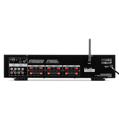 PV260BT AMPLIFICADOR DE AUDIO DE 6 ZONAS 600W