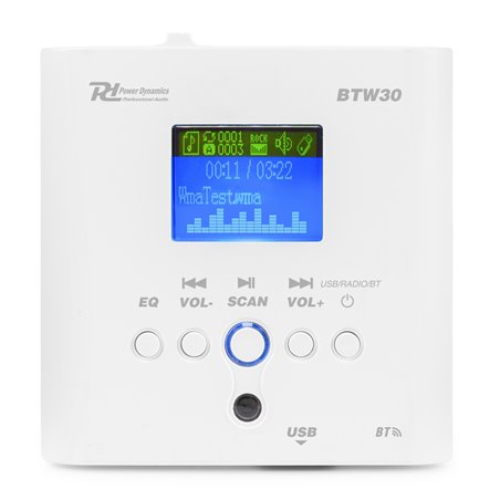 BTW30 SISTEMA DE AUDIO PARA PARED 2 X15W BT