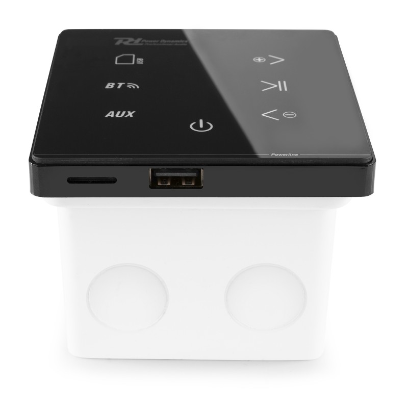 POWERLINE A100B AMPLIFICADOR EMPOTRABLE BT NEGRO