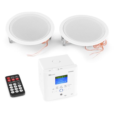 BTW30SET WALL MOUNTED AUDIO SYSTEM WITH 2 X15W CEILING SPEAKERS