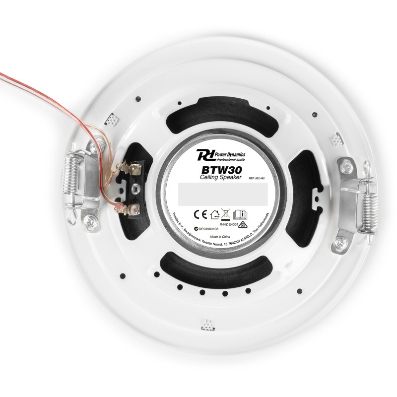 BTW30SET WALL MOUNTED AUDIO SYSTEM WITH 2 X15W CEILING SPEAKERS