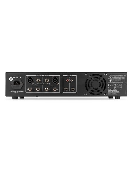 VPA600 PA AMPLIFIER 2X 300W REPRODUCTOR MULTIMEDIA CON BT