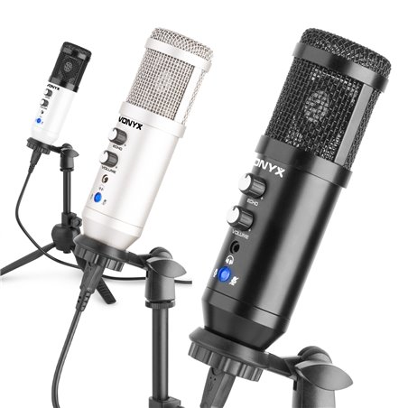 CM320W MICRÓFONO ESTUDIO USB BLANCO CON ECHO