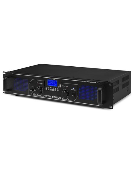 FPL500 AMPLIFICADOR DIGITAL LED AZULES + EQ