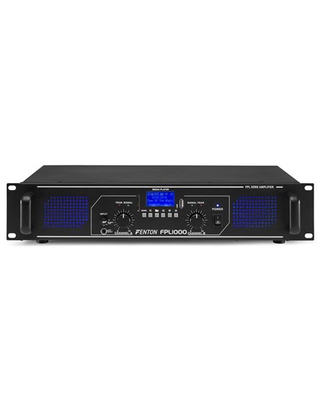 FPL1000 AMPLIFICADOR DIGITAL LED AZULES + EQ