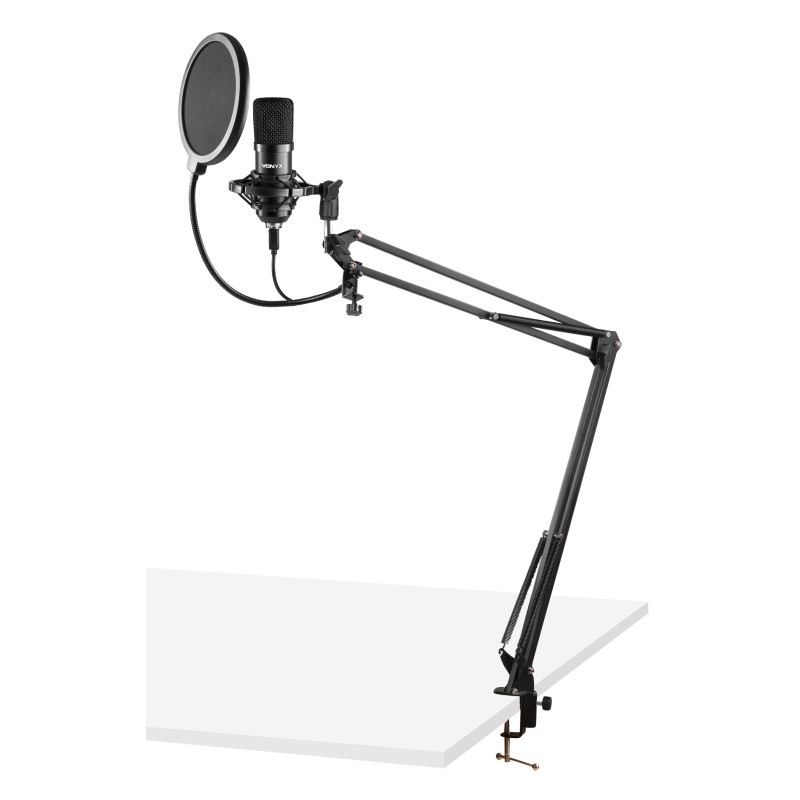 CMS300B MICRÓFONO DE ESTUDIO SET USB NEGRO