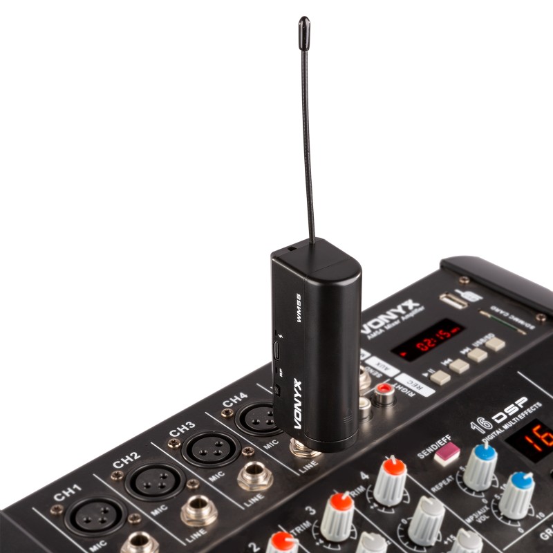 WM55 MICRÓFONO INALÁMBRICO PLUG-AND-PLAY UHF