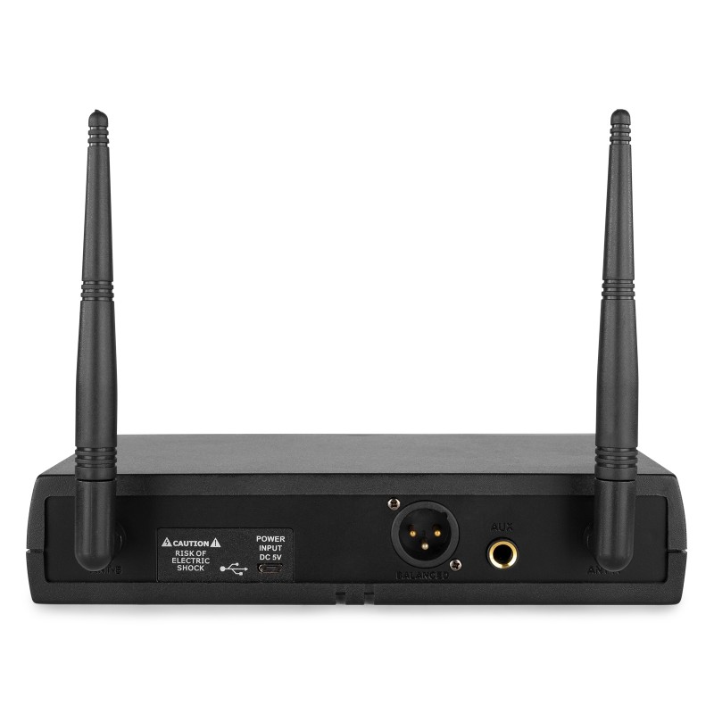 WM61 MICRÓFONO INALÁMBRICO UHF 16CH CON 1 MICRÓFONO DE MANO