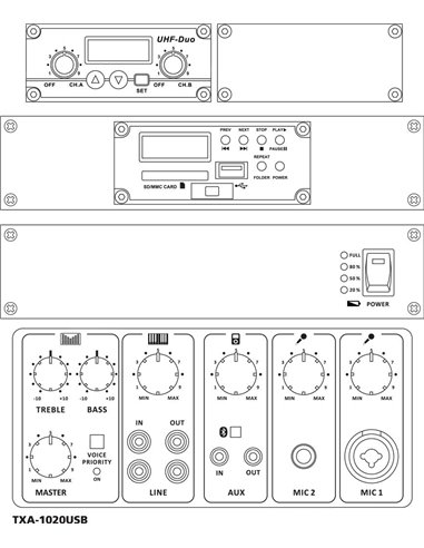 TXA-1020USB
