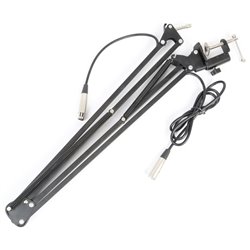 TS05 SOPORTE DE MESA PARA MICROS DE ESTUDIO CON CABLE INCORPORADO 2