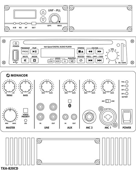 TXA-820CD