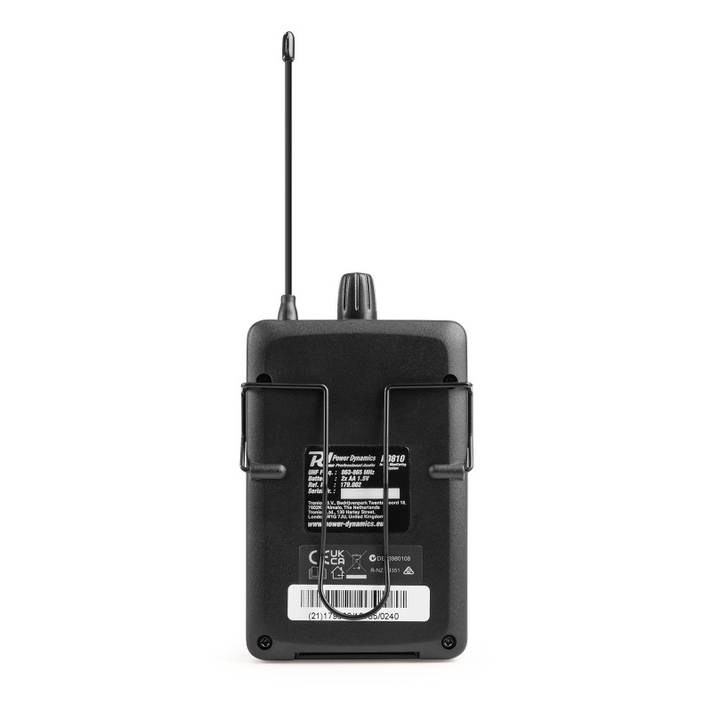 PD810 SISTEMA MONITORIZACIÓN IN EAR UHF