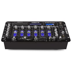 STM-3007 MEZCLADOR 6 CANALES SD/USB/MP3/LED/BT 19" 2